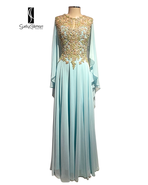 VESTIDO RENDA COLORIDA